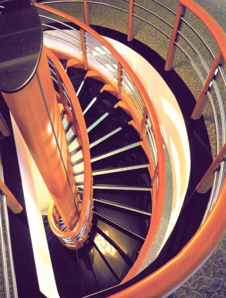 Goodrich Riquelme Architecture Spiral Staircase Design